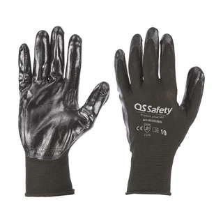 Coated Nitrile Gloves N1002EBB