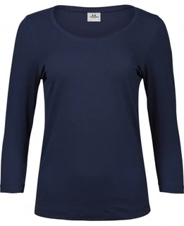 Ladies 3/4 Sleeve Stretch Tee