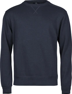 Ribbed Interlock Crew Neck