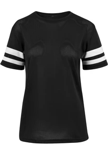 Ladies Mesh Stripe Tee