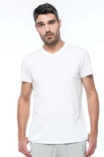 Men’s Supima® V-Neck T K3002