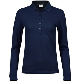 Ladies Luxury LS Stretch Polo