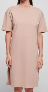 Ladies Organic Oversized Slit Tee Dress