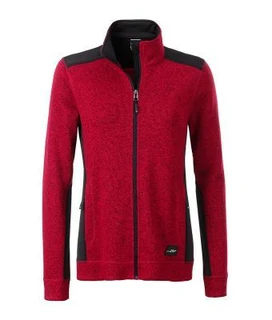 Ladies' Knitted Workwear Fleece Jacket 
