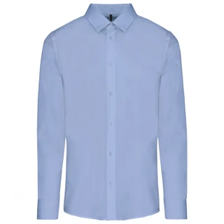 K513 Men’s long-sleeved cotton poplin shirt