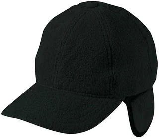 6 Panel Fleece Cap with Earflaps 