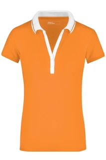 Ladies' Elastic Polo Short-Sleeved 
