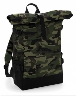 Block Roll-Top Backpack