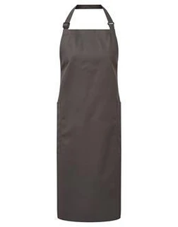 Recycled Polyester & Cotton Bib Apron, Fairtrade, & Organic Certified