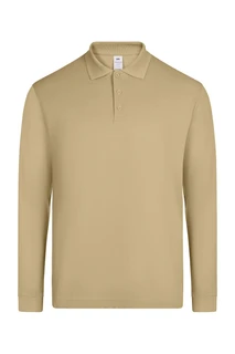 Clifton long sleeve unisex polo