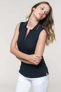 Ladies' Sleeveless Polo Shirt K224 