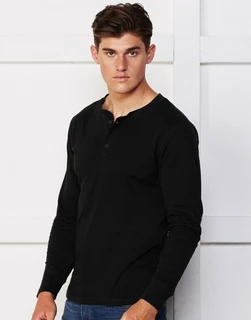 Jersey Long Sleeve Henley