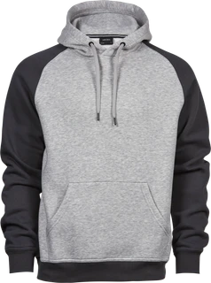 Two-Tone Hooded Sweatshirt