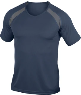 Crew Neck T Contrast Sports