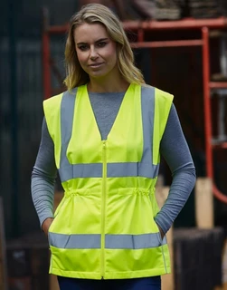 Fluo Ladies Executive Waistcoat