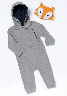 Babies' Hooded Romper Suit K830