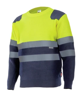 HV TWO-TONE KNITTED JUMPER