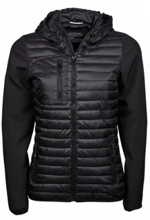 Ladies Hooded Crossover Jacket