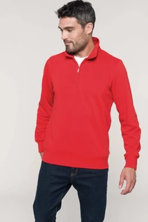 Zipped Neck Sweatshirt K487