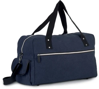 Travel bag in cotton canvas KI0636