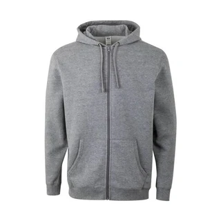 Byron zipped hood sweatshirt