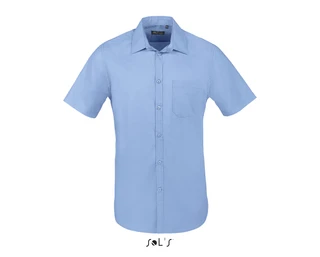 Short sleeve poplin Men's shirt 