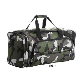 600D polyester multi-pocket travel bag  