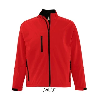 Men's soft shell zipped jacket 