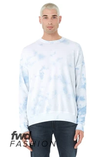 3945RD Unisex Tie Dye Pullover Sweatshirt