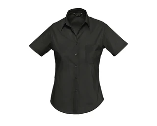 Short sleeve poplin Women's shirt 