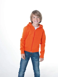 Kids Hooded Zip Sweat