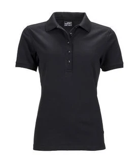 Ladies' Elastic Polo Piqué