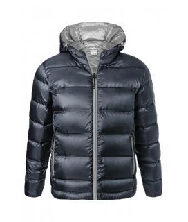 Mens Hooded Down Jacket