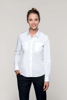 Ladies’ long sleeve pilot shirt