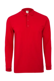 Clifton long sleeve unisex polo