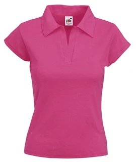 Lady-Fit Ribbed Polo