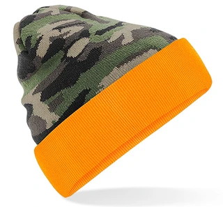 Camo Cuffed Beanie