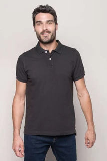 Men's Vintage Short Sleeve Polo KV2206 