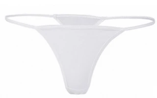Cotton Spandex Thong Bikini