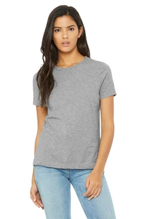 6400CVC Women!s Relaxed Heather CVC Short Sleeve Tee