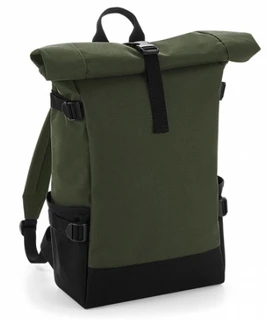 Block Roll-Top Backpack