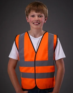 Kids Hi-Vis 2 Band + Brace Waistcoat