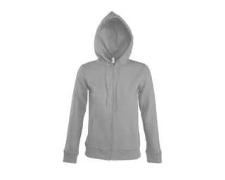 Women's jacket with lined hood 