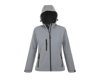 Women's hooded softshell 