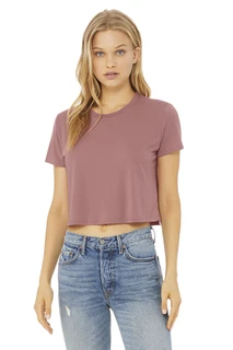 8882 Women's Flowy Cropped Tee