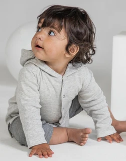 Baby Striped Hooded T-shirt