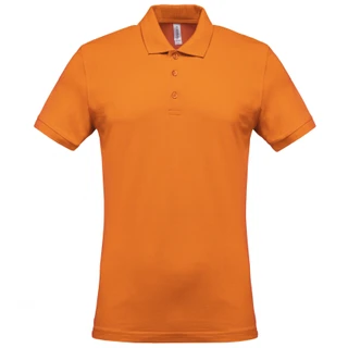 Men's short-sleeved piqué polo shirt K254