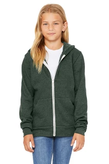 3739Y Youth Sponge Fleece Full-zip Hoodie