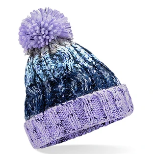 Junior Corkscrew Pom Pom Beanie