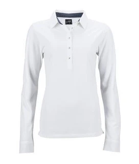 Ladies' Polo Fashionable Long-Sleeved 
